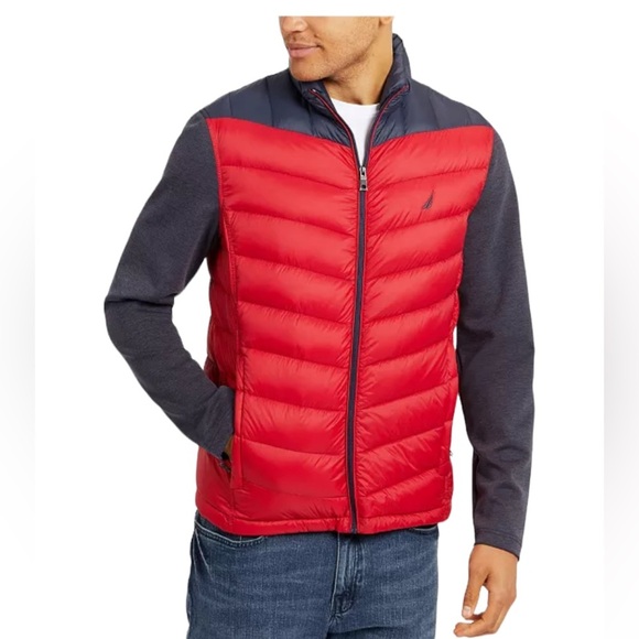 NAUTICA
Men's Colorblocked Quilted Jacke - Picture 1 of 5